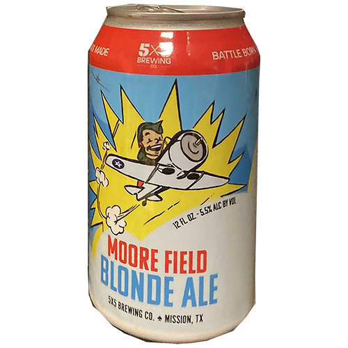 Zoom to enlarge the 5×5 Brewing Moore Field Blonde • Cans