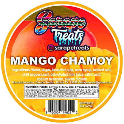 Zoom to enlarge the Sarape Treats • Mango Chamoy Paste