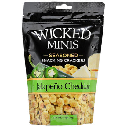 Zoom to enlarge the Wicked Mix Snack Crackers • Mini Jalapeno Cheddar