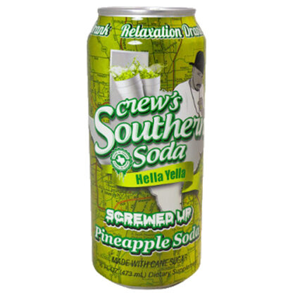 Zoom to enlarge the Screw’s Southern Soda • Hella Yella (Pineapple)