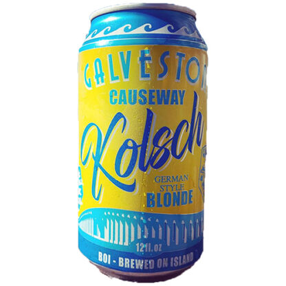 Zoom to enlarge the Galveston Island Causeway Kolsch • Cans