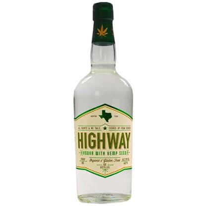 Zoom to enlarge the Highway Vodka With Hemp Seed