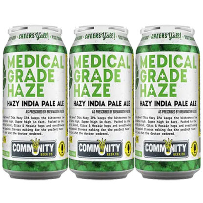 Zoom to enlarge the Community Medical Grade Haze IPA • Cans