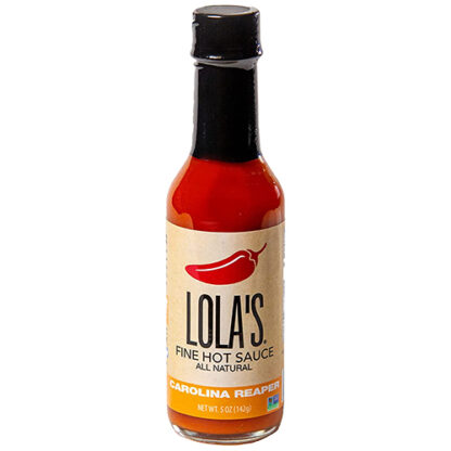 Zoom to enlarge the Lolas Fine Hot Sauce • Hot Carolina Reaper