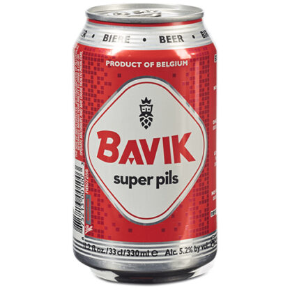 Zoom to enlarge the Bavik Super Pils Belgian Lager • 12pk Can