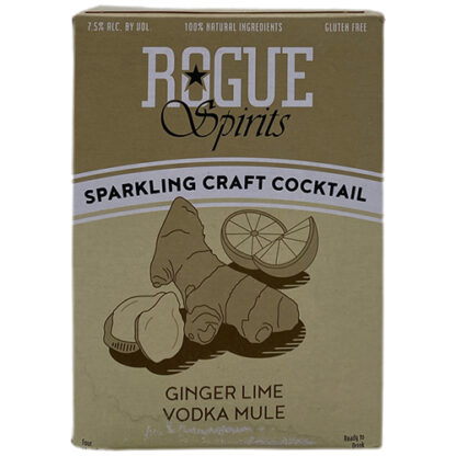 Zoom to enlarge the Rogue Cocktails • Ginger Lime Vodka Mule 4pk-12oz
