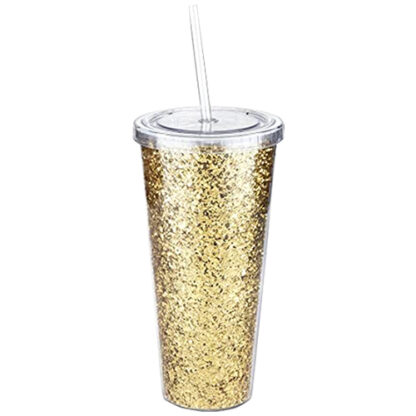 Zoom to enlarge the True • Tumbler Double Wall Glitter Gold 24 oz