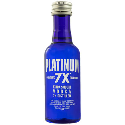 Zoom to enlarge the Platinum 7x Vodka • 50ml (Each)