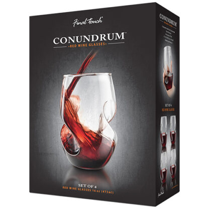 Zoom to enlarge the Final Touch • Conundrum Red Wine Glass 16 oz