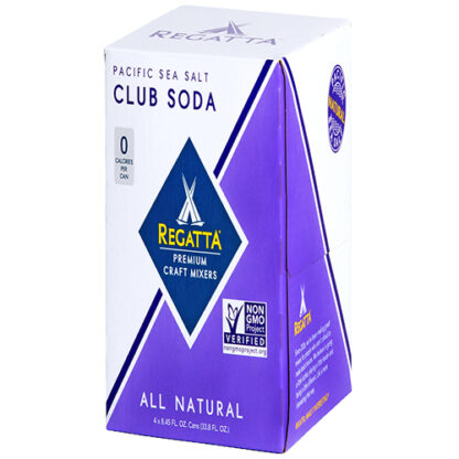 Zoom to enlarge the Regatta 4pk • Pacific Sea Salt Club Soda 8.4oz / 4pk