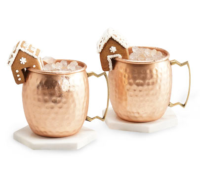 GingerBread Moscow Mule drink