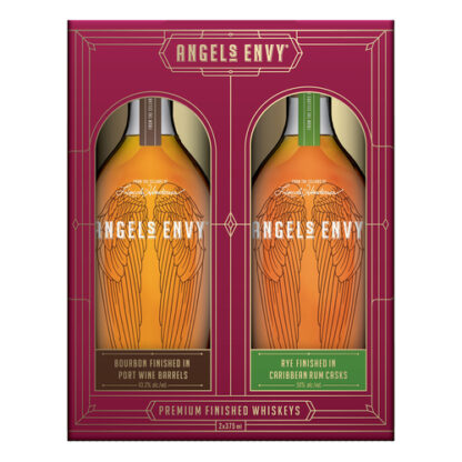 Zoom to enlarge the Angel’s Envy Gift Pack • 2pk-375ml Bourbon / Rye