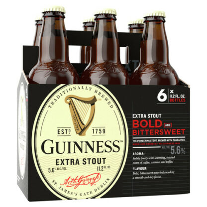 Zoom to enlarge the Guinness Extra Stout • 6pk Bottle