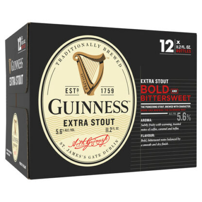 Zoom to enlarge the Guinness Extra Stout • 12pk Bottle