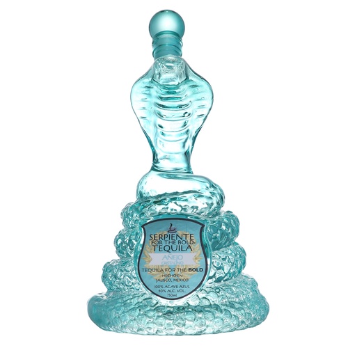 Zoom to enlarge the Serpiente For The Bold Tequila &bull; Anejo Cristalino