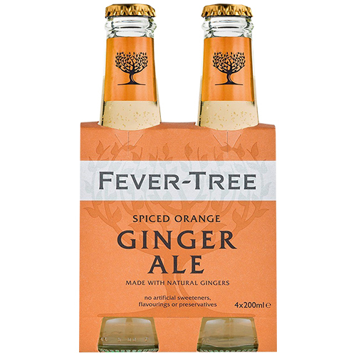 Zoom to enlarge the Fever Tree • Spiced Orange Ginger Ale 2ooml 4pk