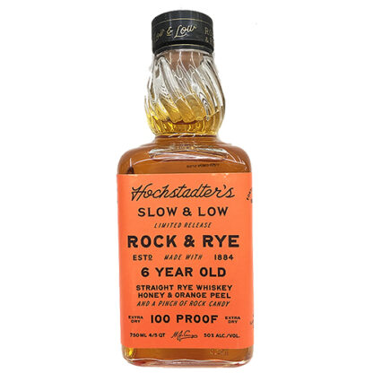 Zoom to enlarge the Hochstadters Slow & Low Rock & Rye 6yr