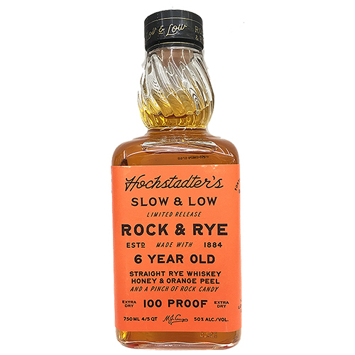 Zoom to enlarge the Hochstadters Slow & Low Rock & Rye 6yr