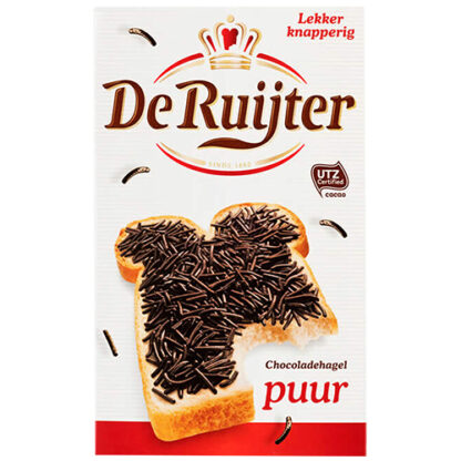 Zoom to enlarge the De Ruijter Chocolate Sprinkles • Dark