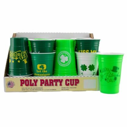 Zoom to enlarge the St. Patrick’s Day • Party Cup Doublewall Poly