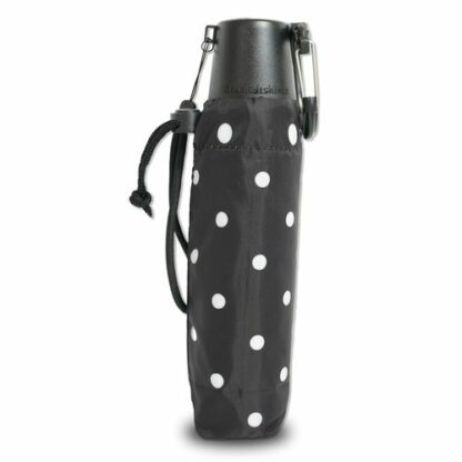 Zoom to enlarge the Shark Skinzz Flask • Umbrella Black W.polka Dots