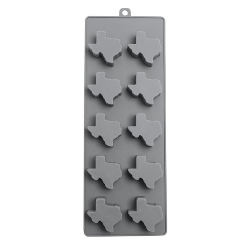 Zoom to enlarge the Blueoco Ice Mold • Texas Shape 10 Cubes Silicone