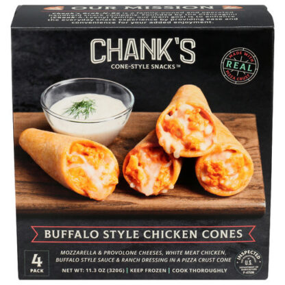 Zoom to enlarge the Chanks Buffalo Chicken Grab N Go Frozen Snack