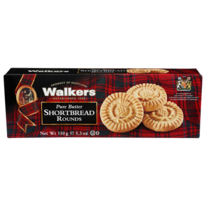 Zoom to enlarge the Walkers Round Pure Butter Scottish Shortbread