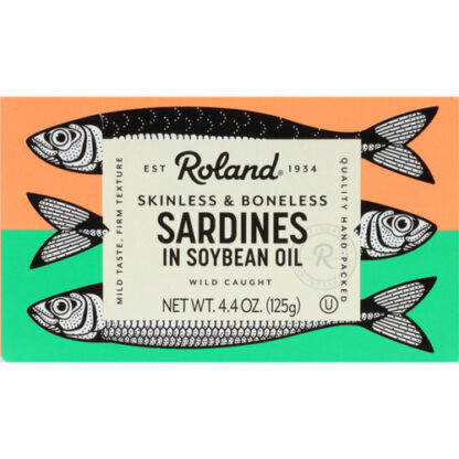 Zoom to enlarge the Roland Skinless & Boneless Sardines In Oil