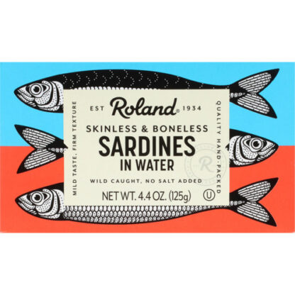 Zoom to enlarge the Roland Sardines Skinless Boneless Water