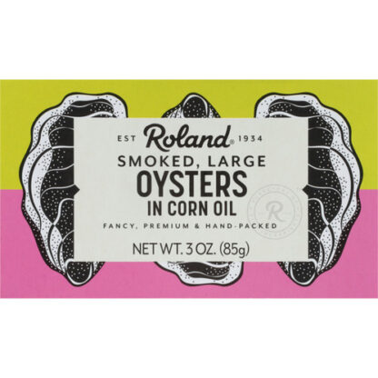 Zoom to enlarge the Roland Smoked Large Oysters