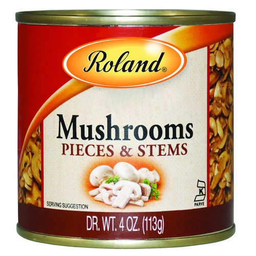 Zoom to enlarge the Roland Mushrooms Canned • Pieces & Stems
