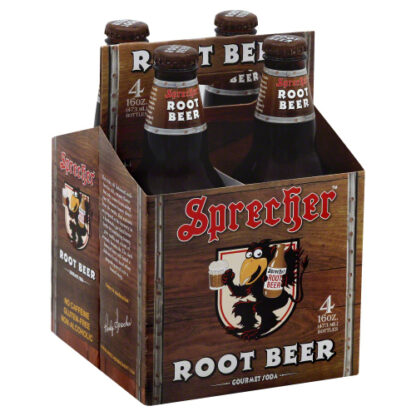 Zoom to enlarge the Sprecher Soda • Root Beer 4 Pk