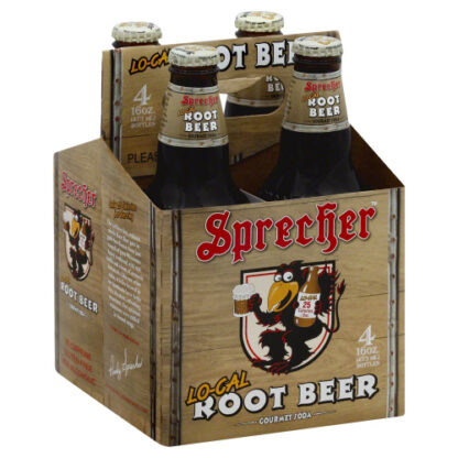 Zoom to enlarge the Sprecher Soda • Root Beer Low Cal 4 Pk