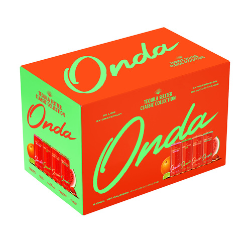 Zoom to enlarge the Onda Cocktails &bull; Sparkling Tequila Variety 8pk-12oz