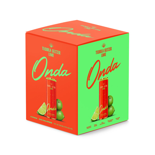 Zoom to enlarge the Onda Cocktails &bull; Sparkling Tequila Lime 4pk-12oz