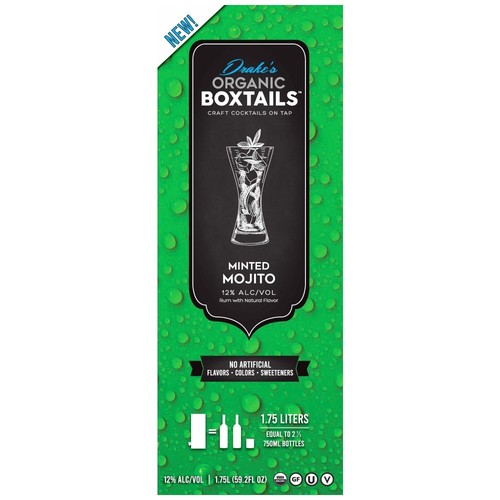 Zoom to enlarge the Drake’s Organic Boxtail Minted Mojito