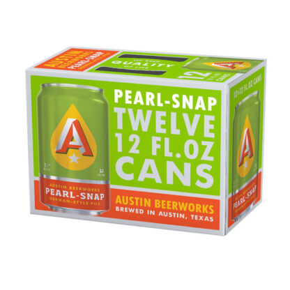 Zoom to enlarge the Austin Beerworks Pearl Snap Pils • 12pk Can