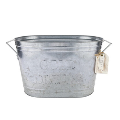 Zoom to enlarge the True Tub • Galvanized Metal Cold Drinks Tub