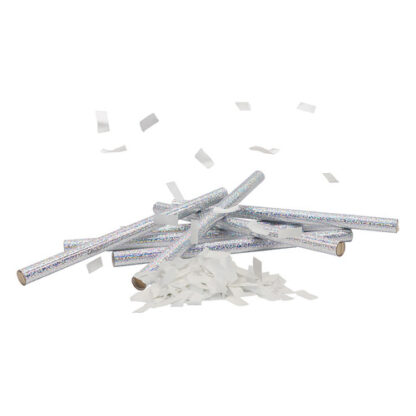 Zoom to enlarge the Hand Flick White Paper Confetti Stick 14″ 288ct