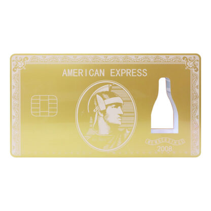 Zoom to enlarge the Gold Amex Card Led Bottle Presenter
