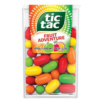 Zoom to enlarge the Tic Tac Fresh Breath Fruit Adventure Hard Candy Mints