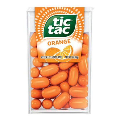 Zoom to enlarge the Tic Tacs • Orange
