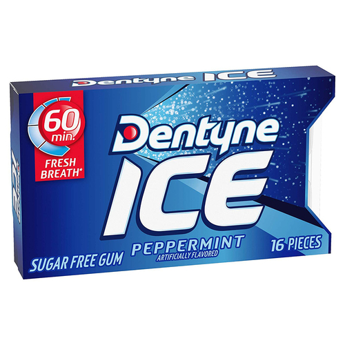 Zoom to enlarge the Dentyne Ice Gum • Peppermint