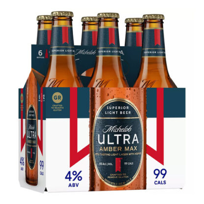 Zoom to enlarge the Michelob Ultra Amber Max • 6pk Bottle