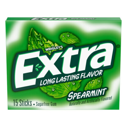 Zoom to enlarge the Extra Sugar Free Chewing Gum Spearmint