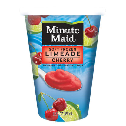 Zoom to enlarge the Minute Maid Soft Frozen • Limeade Cherry