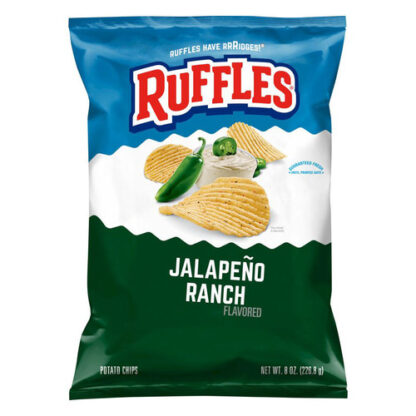 Zoom to enlarge the Frito Lay • Ruffles Jalapeno Ranch Potato Chips