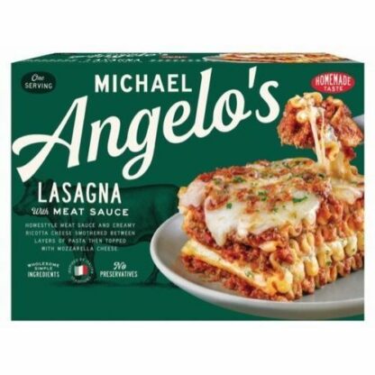 Zoom to enlarge the Michael Angelo’s Frozen Lasagna With Meat Sauce Entree