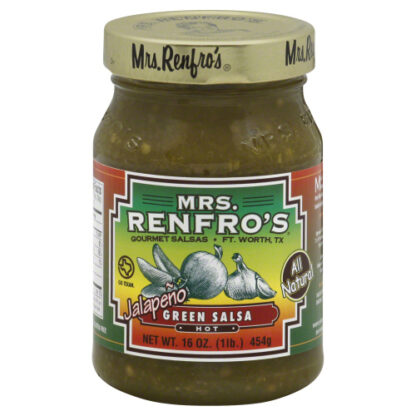 Zoom to enlarge the Mrs Renfro Salsa • Green Hot